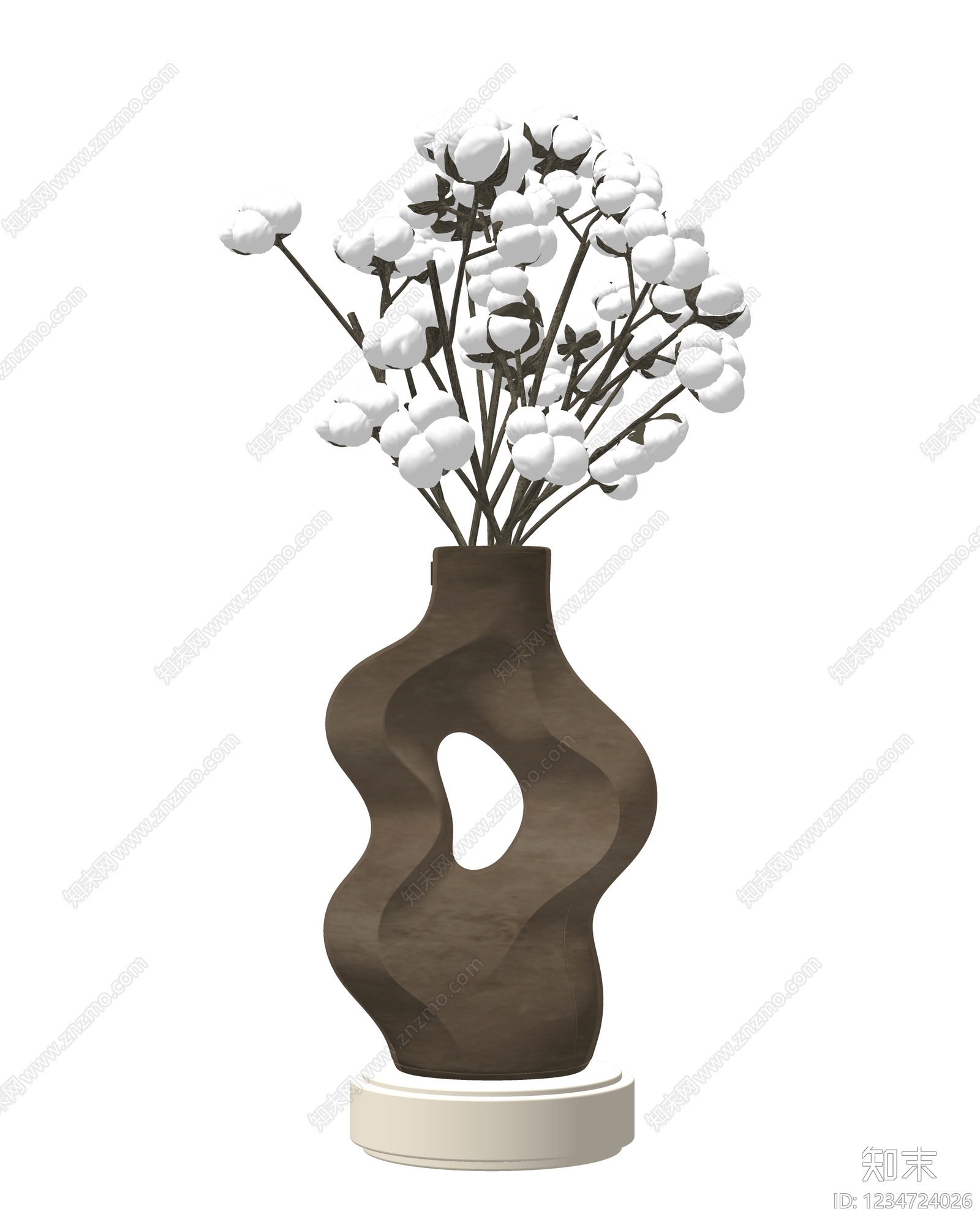 轻奢花瓶SU模型下载【ID:1234724026】