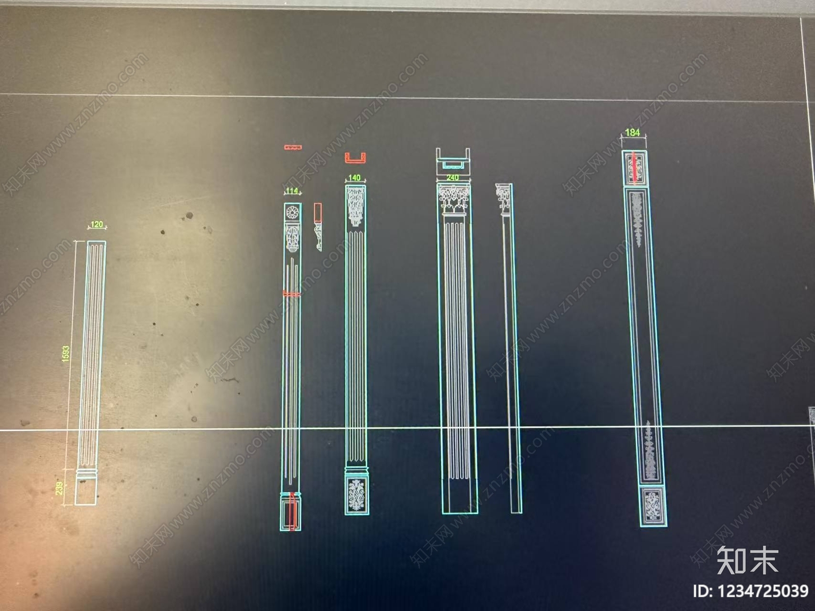 其他图库cad施工图下载【ID:1234725039】