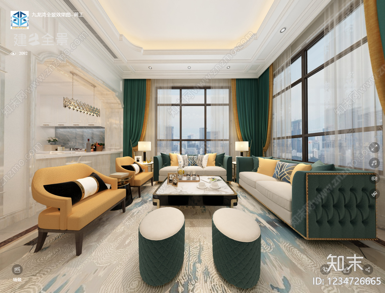 别墅cad施工图下载【ID:1234726665】