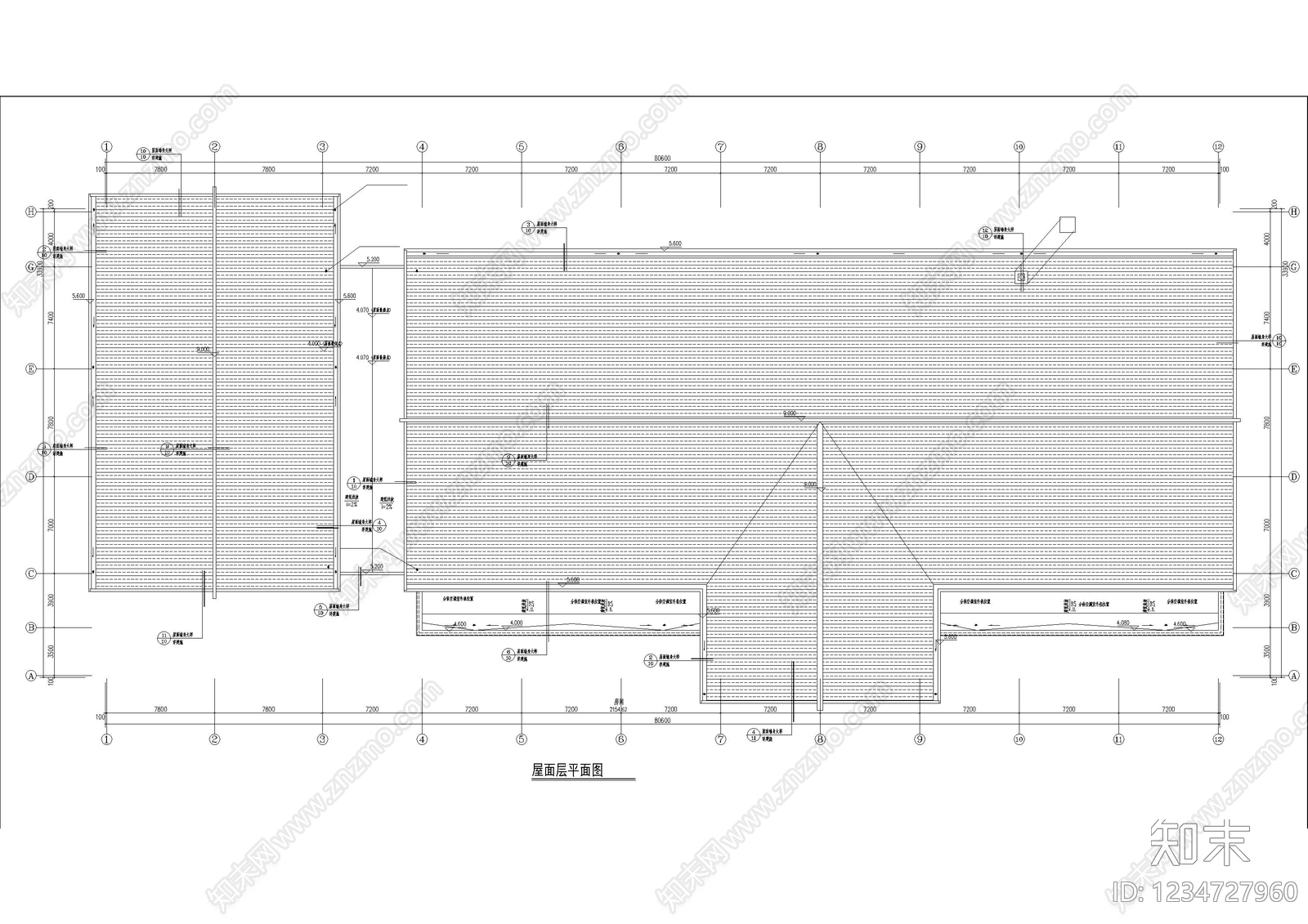 行政机构建筑cad施工图下载【ID:1234727960】