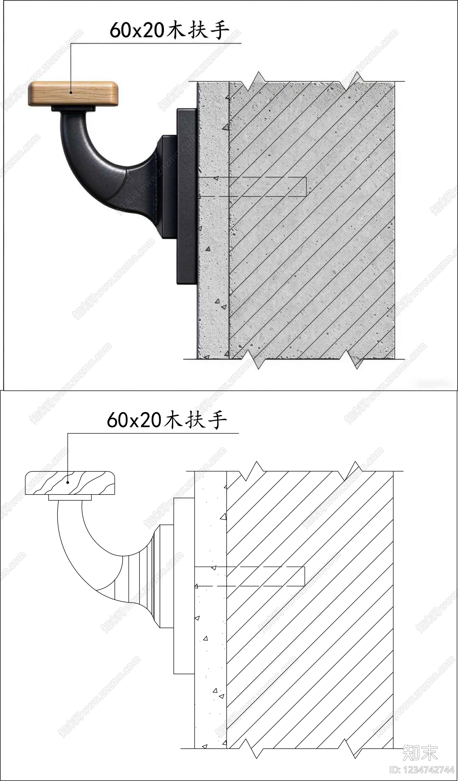 楼梯节点CAD图纸