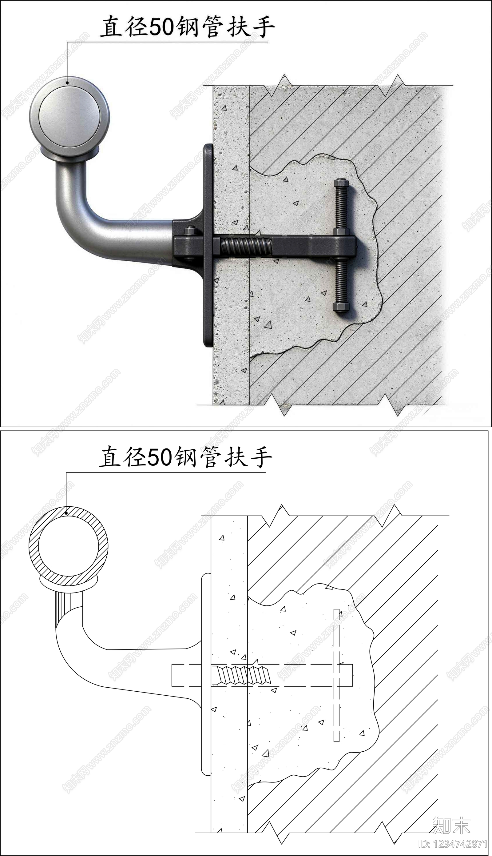 楼梯节点CAD图纸
