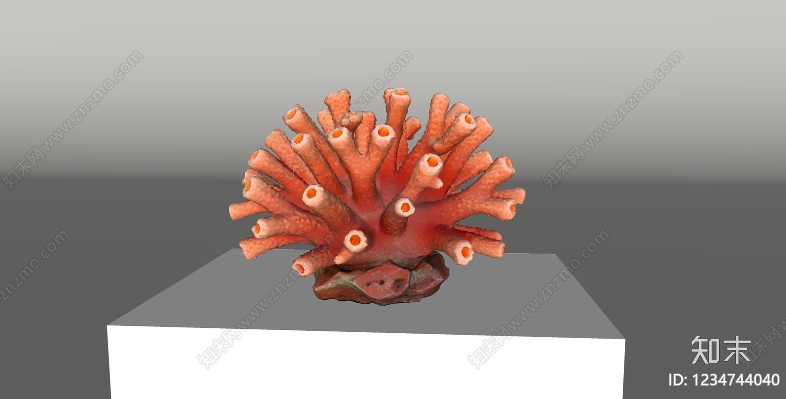 现代雕塑摆件SU模型下载【ID:1234744040】