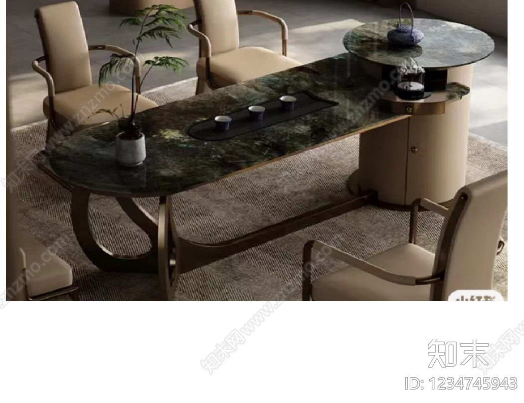 桌子cad施工图下载【ID:1234745943】