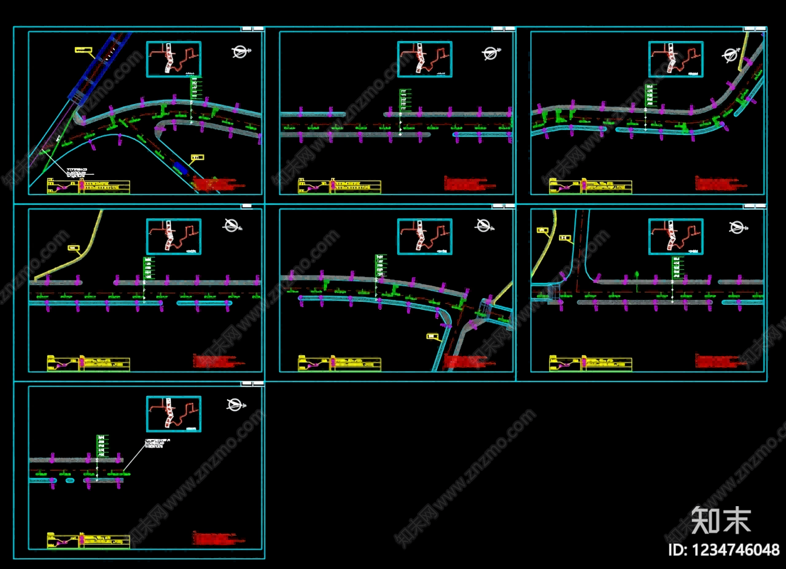 道路CAD图纸