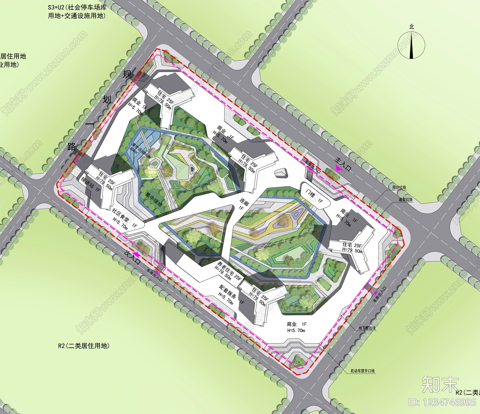 住宅楼建筑CAD图纸