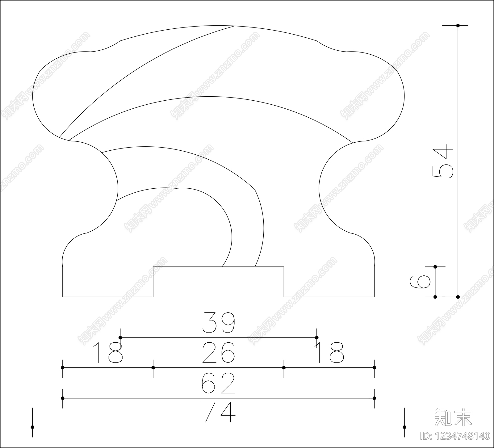 楼梯节点cad施工图下载【ID:1234748140】