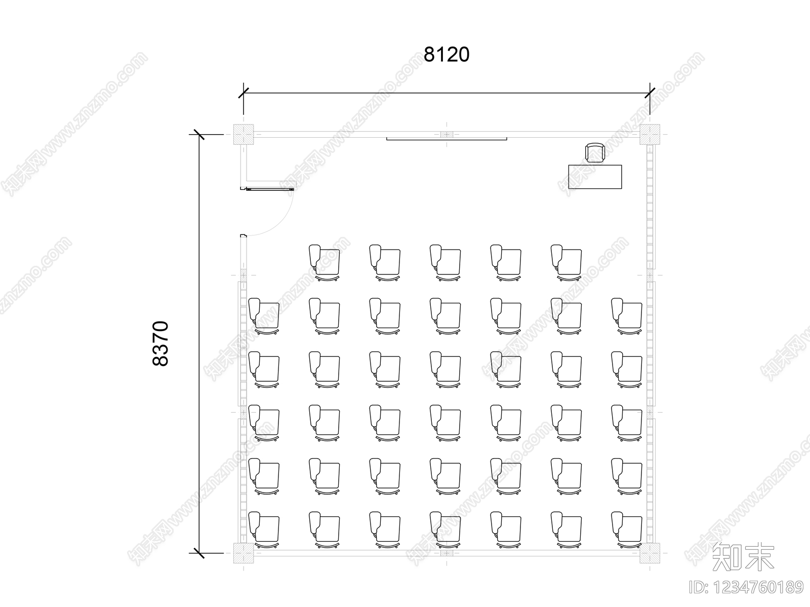 工装平面图cad施工图下载【ID:1234760189】