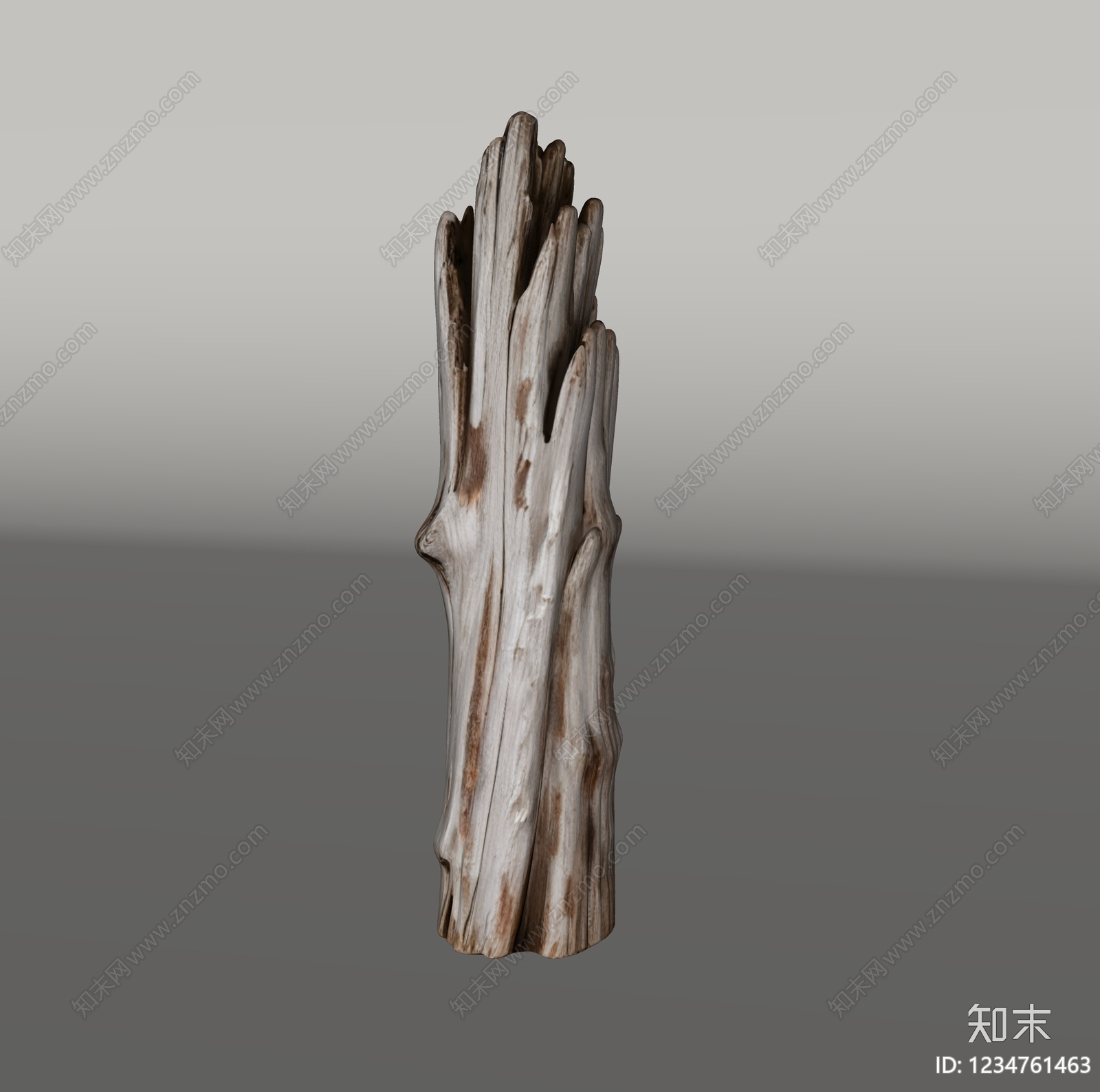 侘寂雕塑摆件SU模型下载【ID:1234761463】