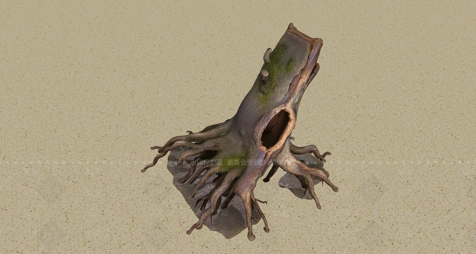 侘寂木头SU模型下载【ID:1234769488】