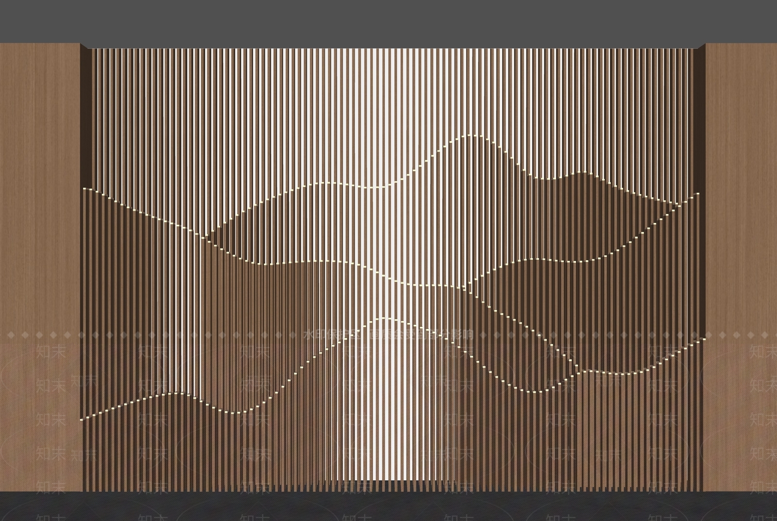 新中式玄关背景墙3D模型下载【ID:1234782228】
