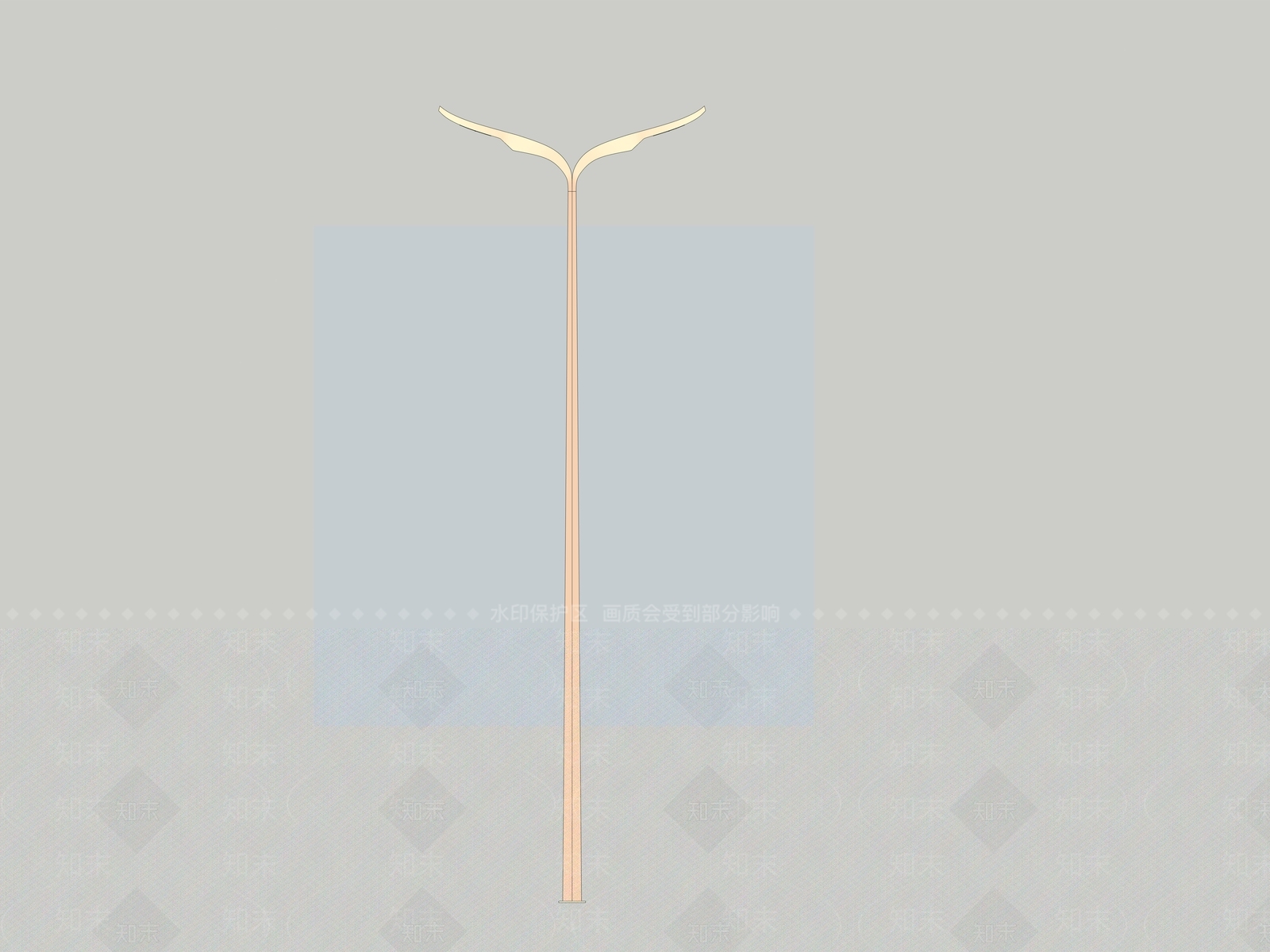 现代景观灯SU模型下载【ID:1234788838】