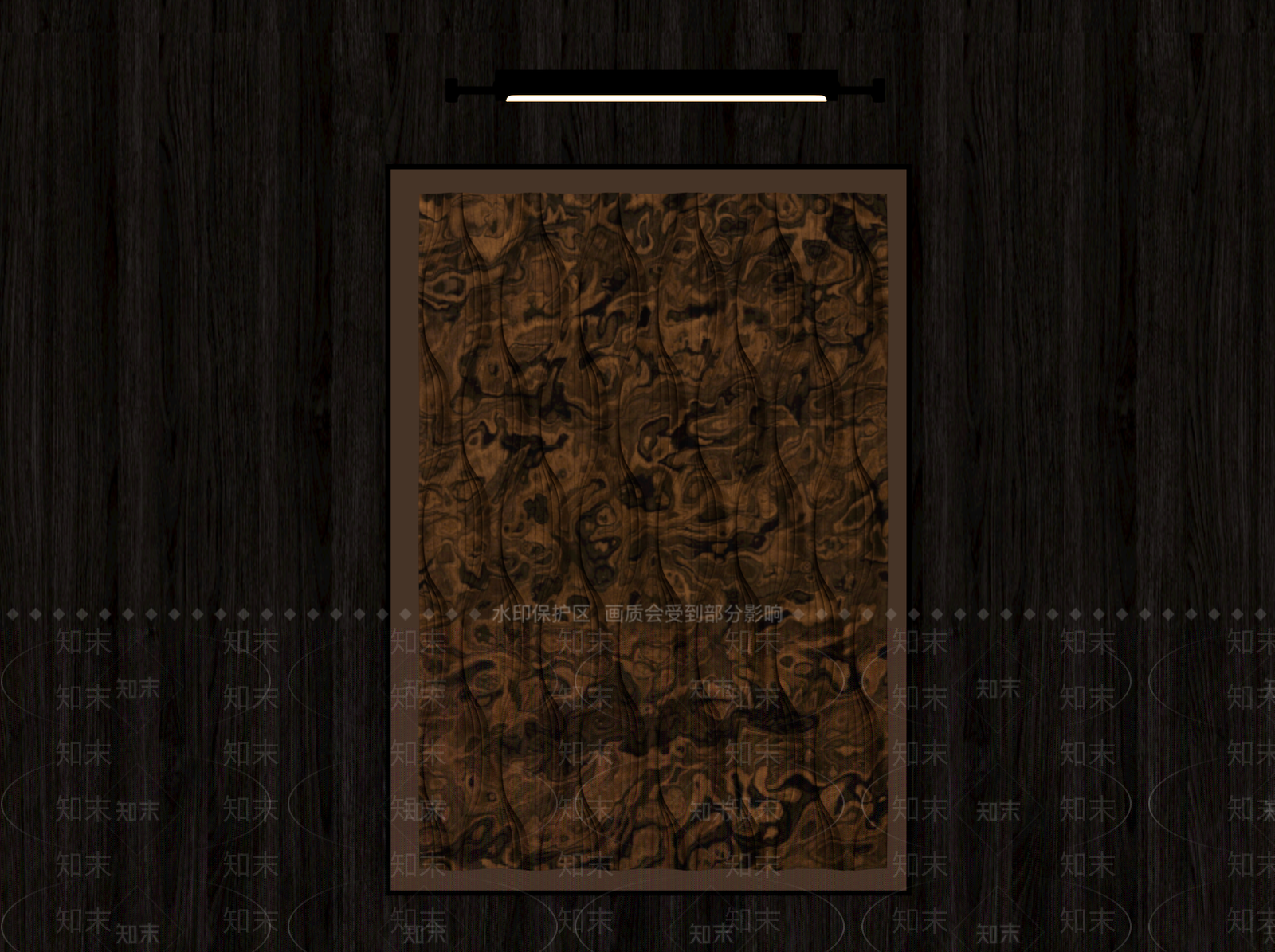 中古风挂画SU模型下载【ID:1234798606】