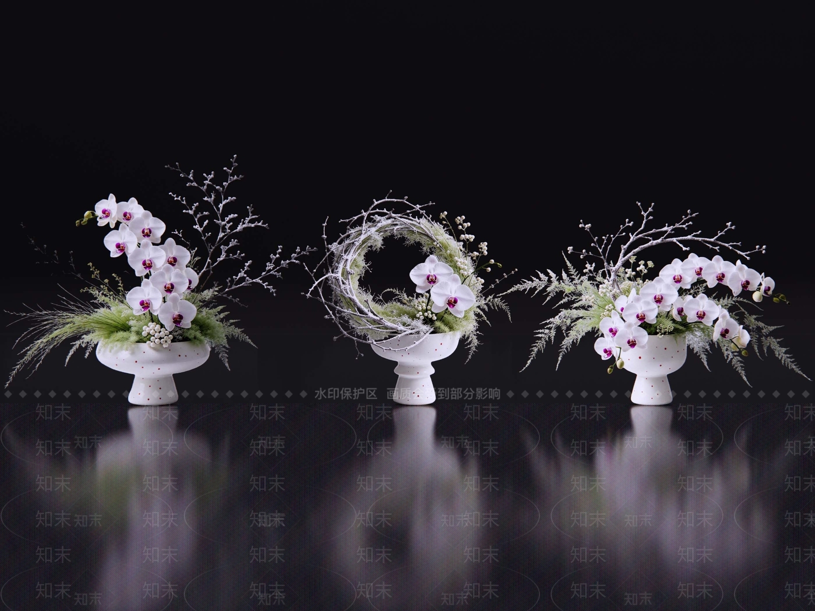 极简花境SU模型下载【ID:1234839627】