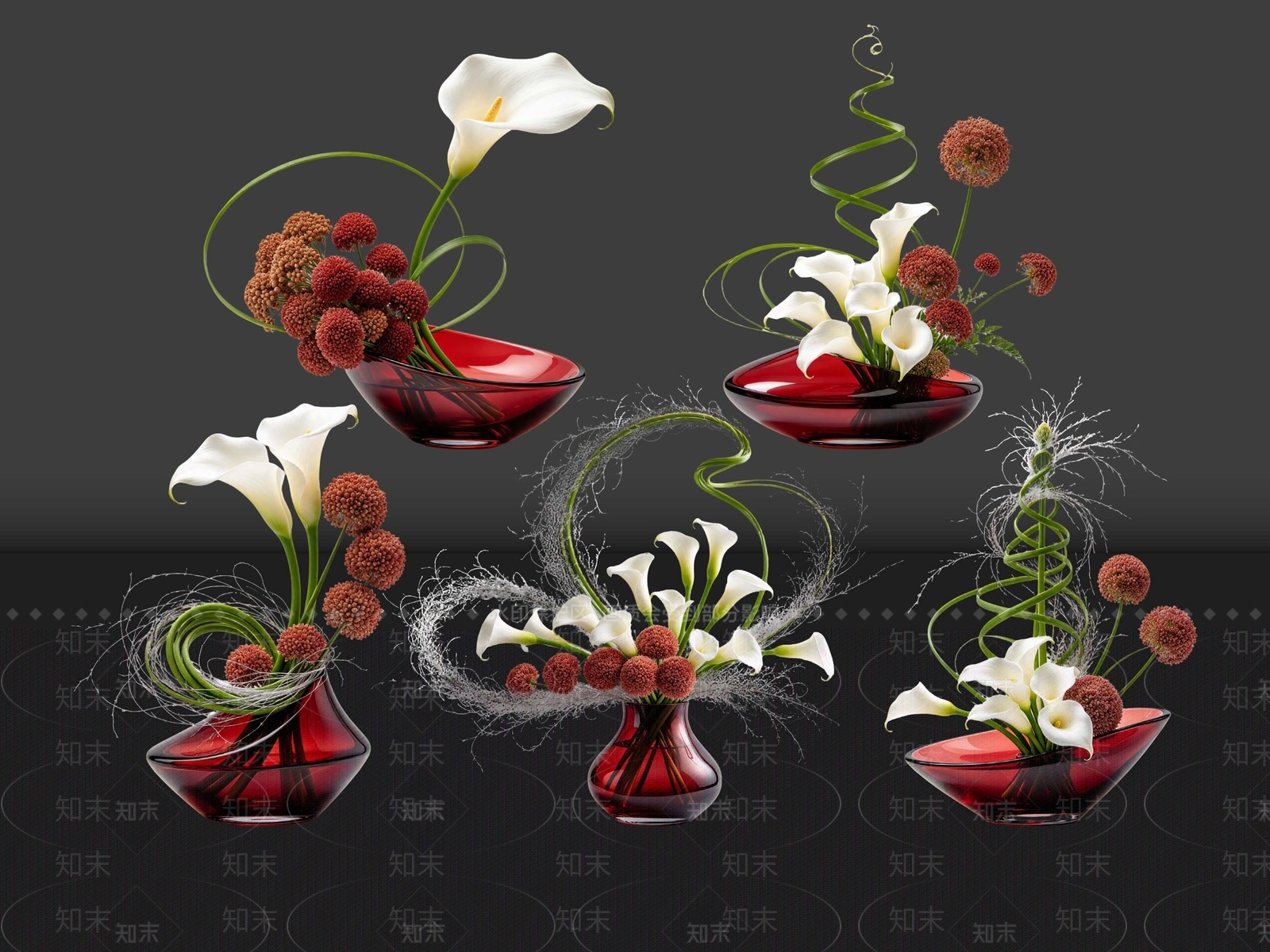 现代花境SU模型下载【ID:1234840595】