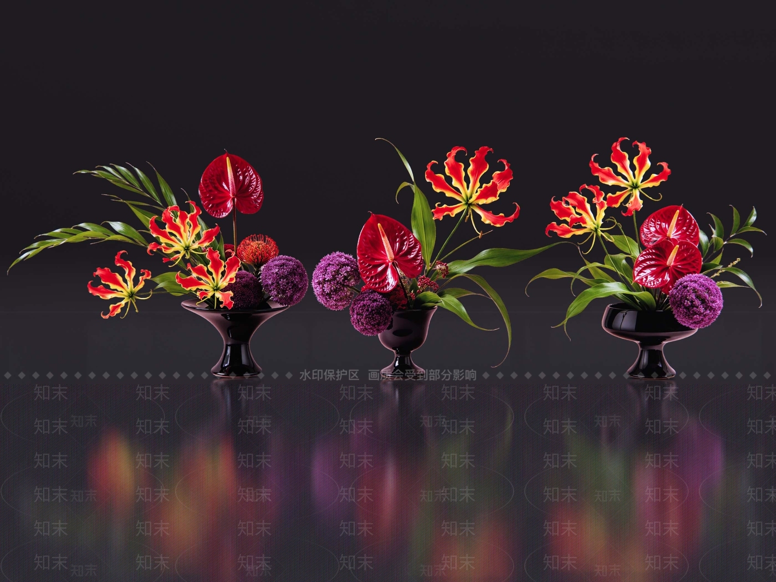 现代花境SU模型下载【ID:1234843234】