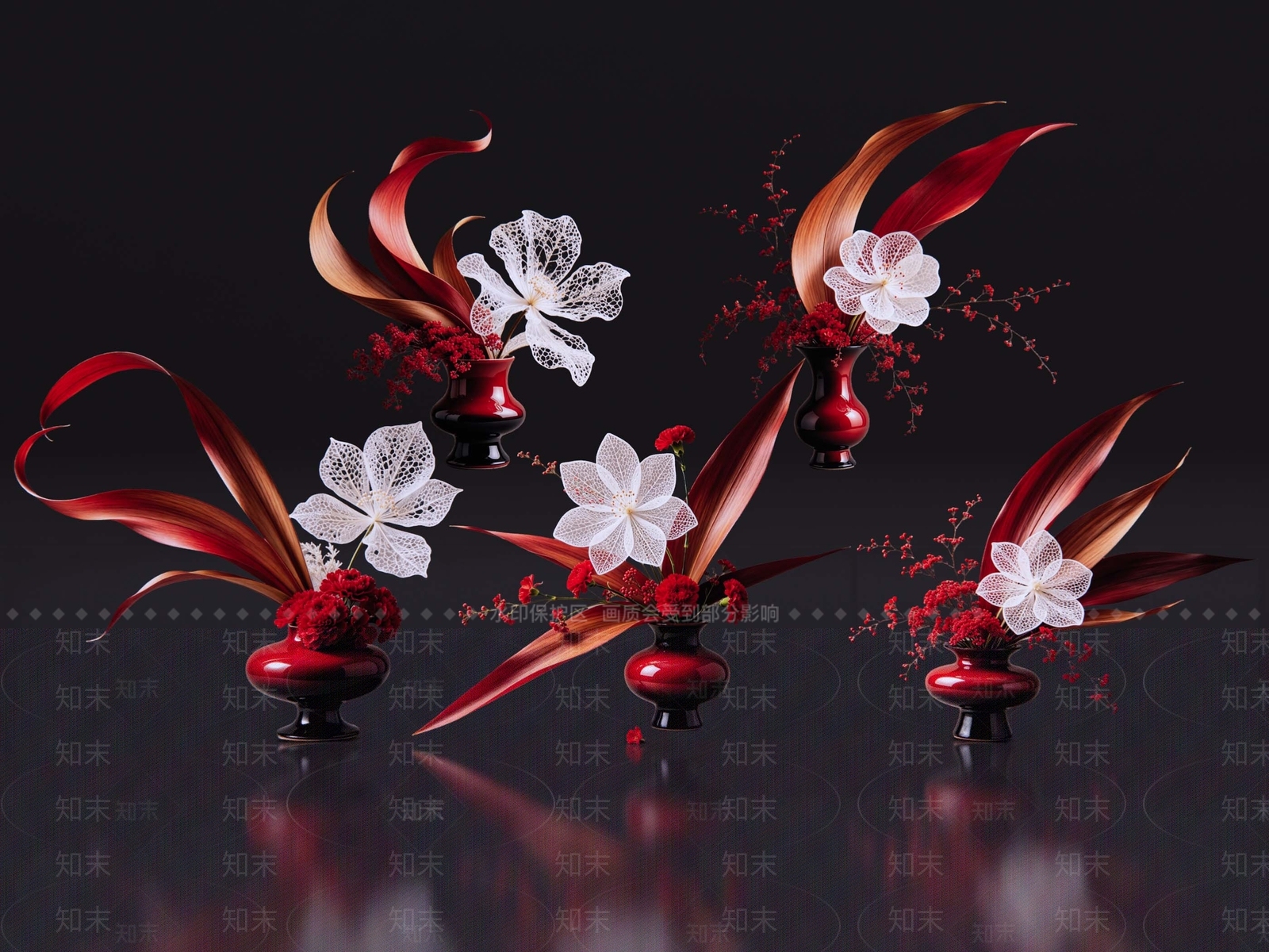 现代花境SU模型下载【ID:1234843931】