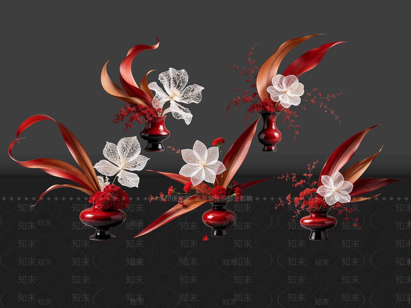 现代花境SU模型下载【ID:1234843931】