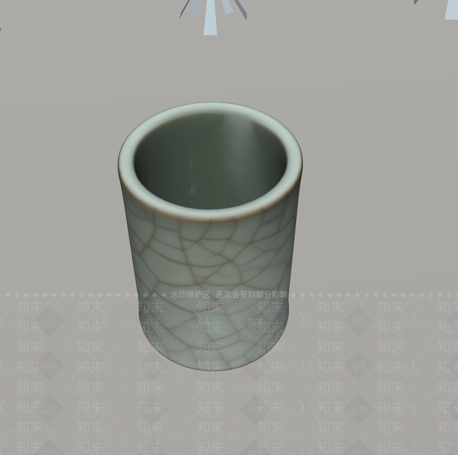 中式罐子SU模型下载【ID:1234848075】