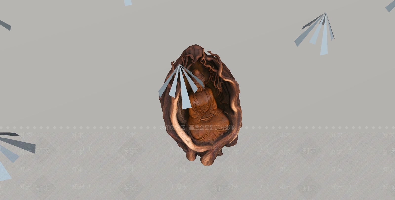 中式佛像SU模型下载【ID:1234849409】