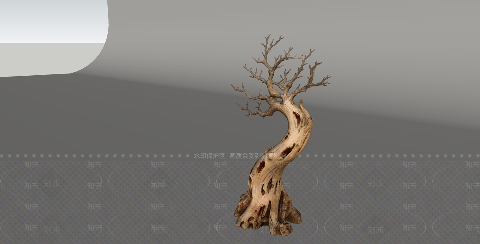 新中式雕塑摆件SU模型下载【ID:1234850311】