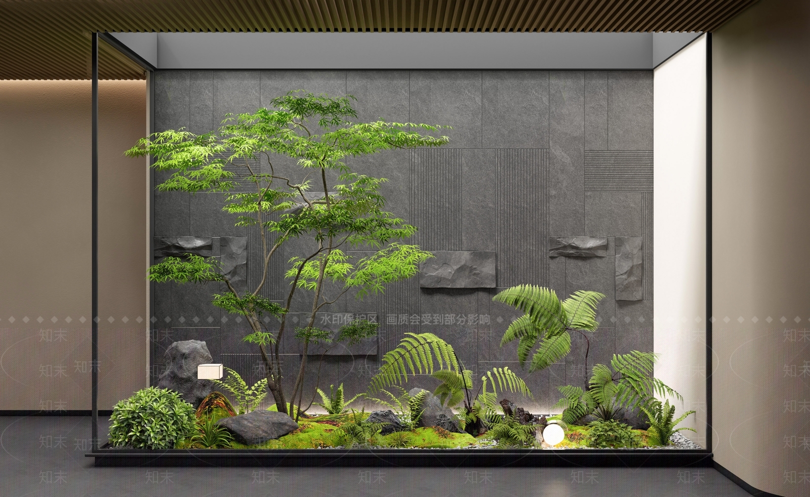 禅意花境SU模型下载【ID:1234856150】
