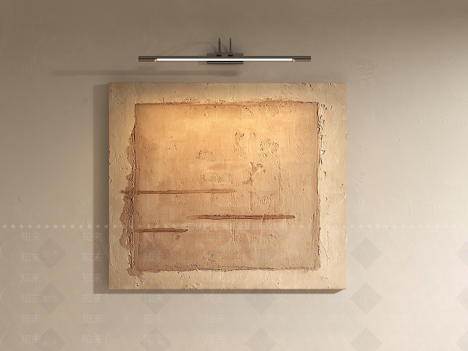侘寂挂画SU模型下载【ID:1234870352】