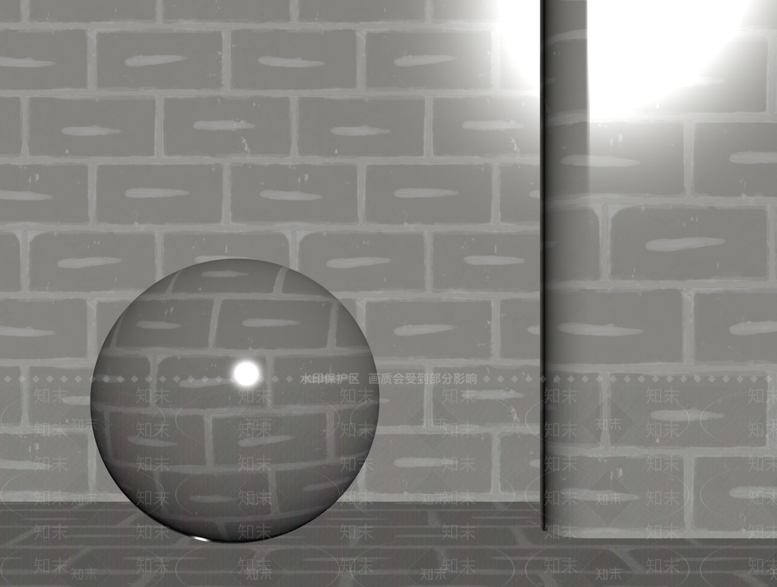 极简砖3D模型下载【ID:1234871444】