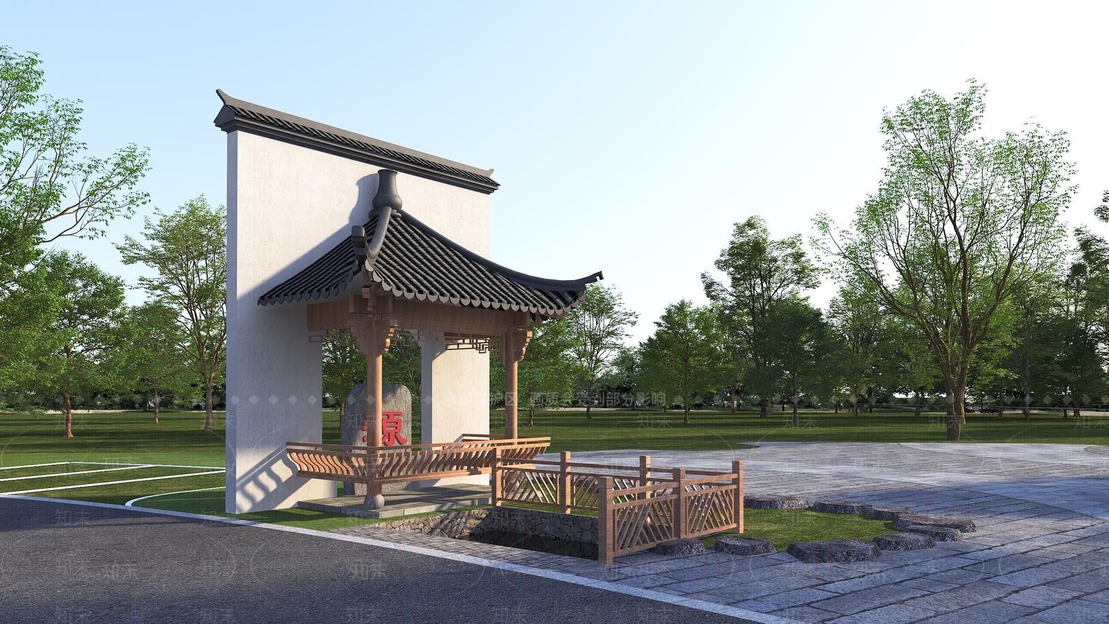 景观亭3D模型下载【ID:1234885238】