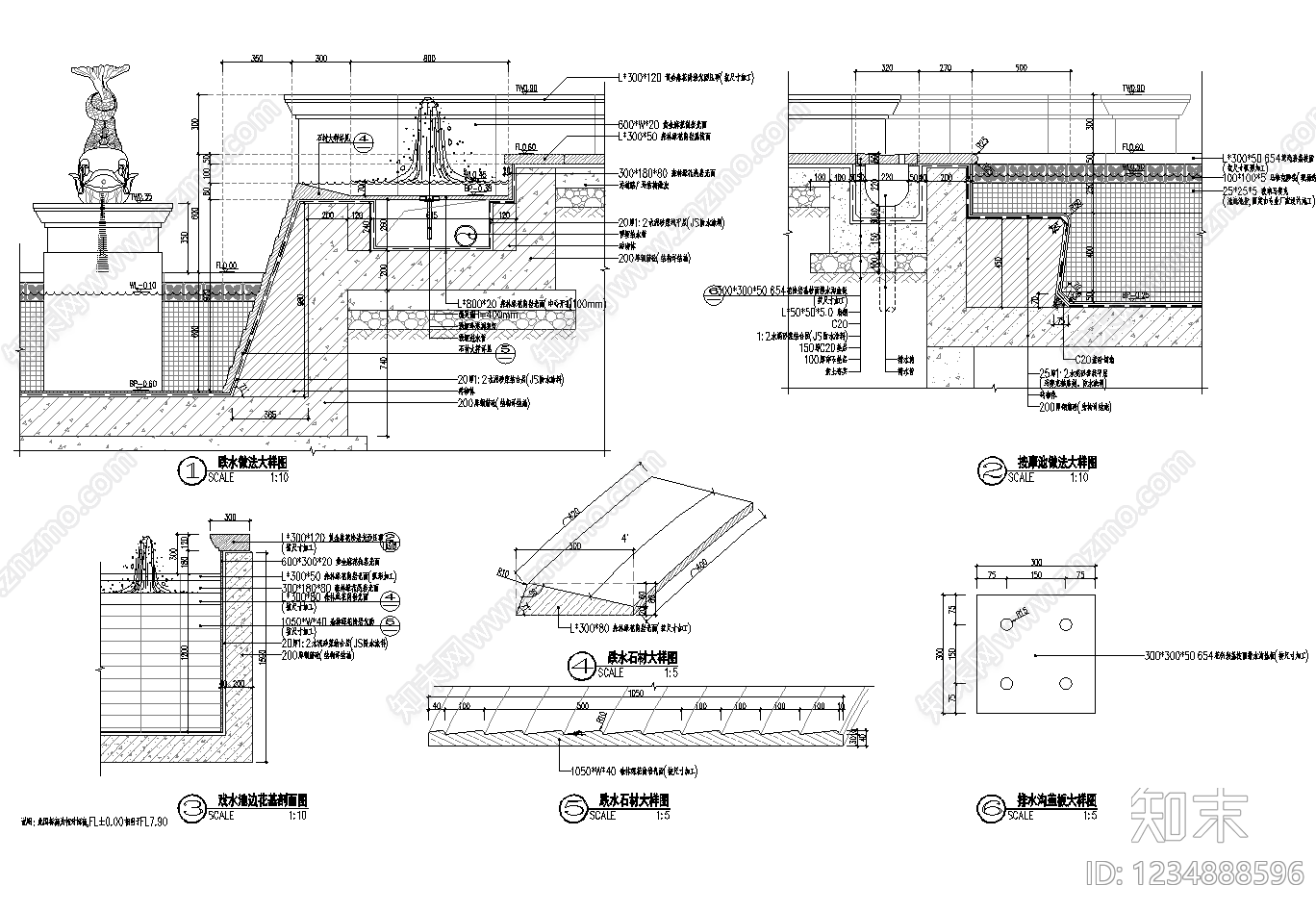 儿童公园cad施工图下载【ID:1234888596】