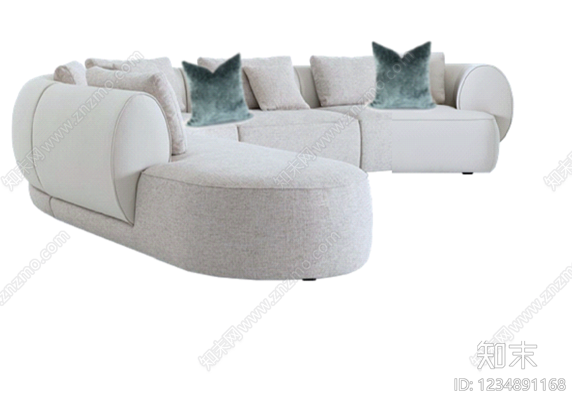 沙发cad施工图下载【ID:1234891168】