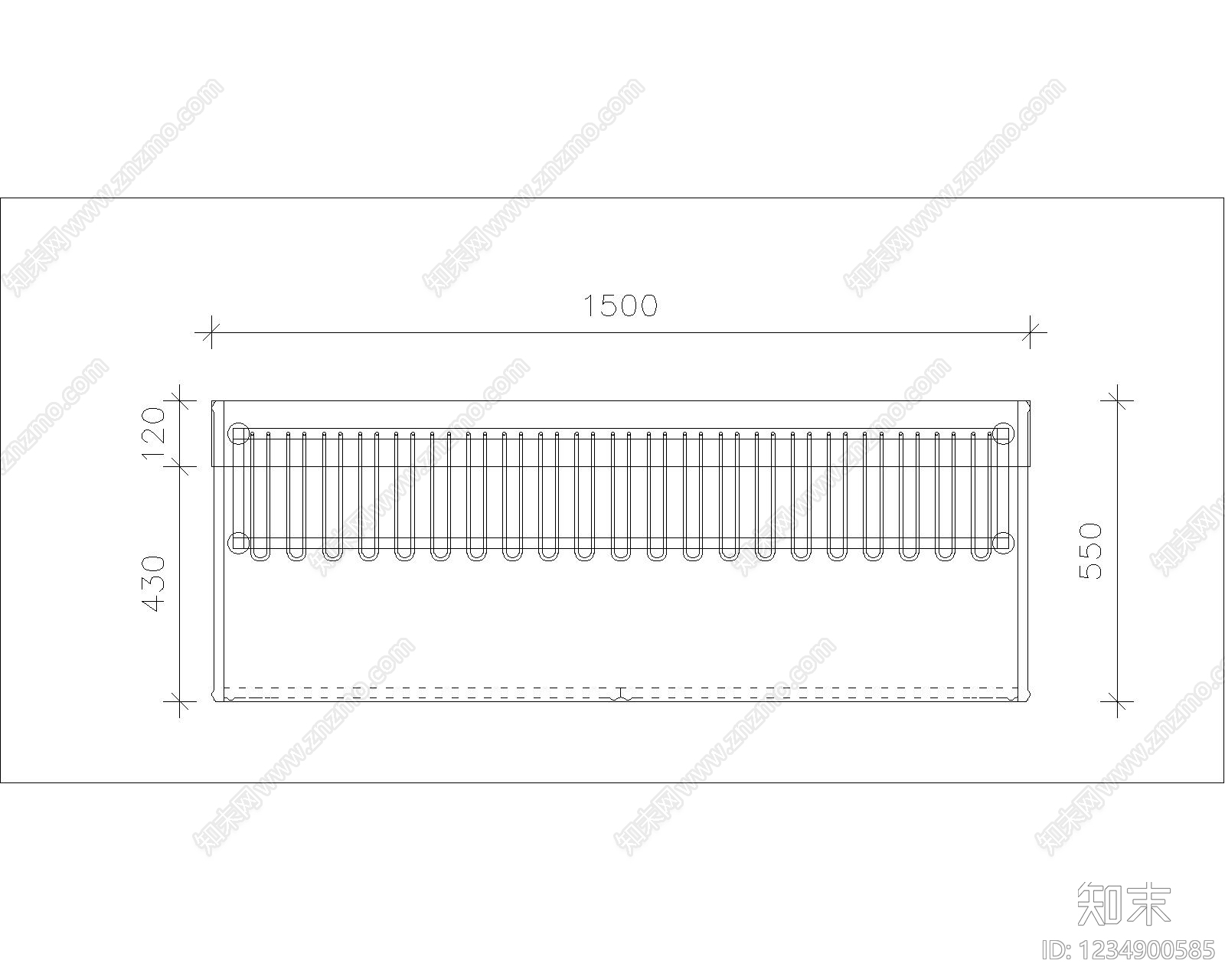 家具图库cad施工图下载【ID:1234900585】