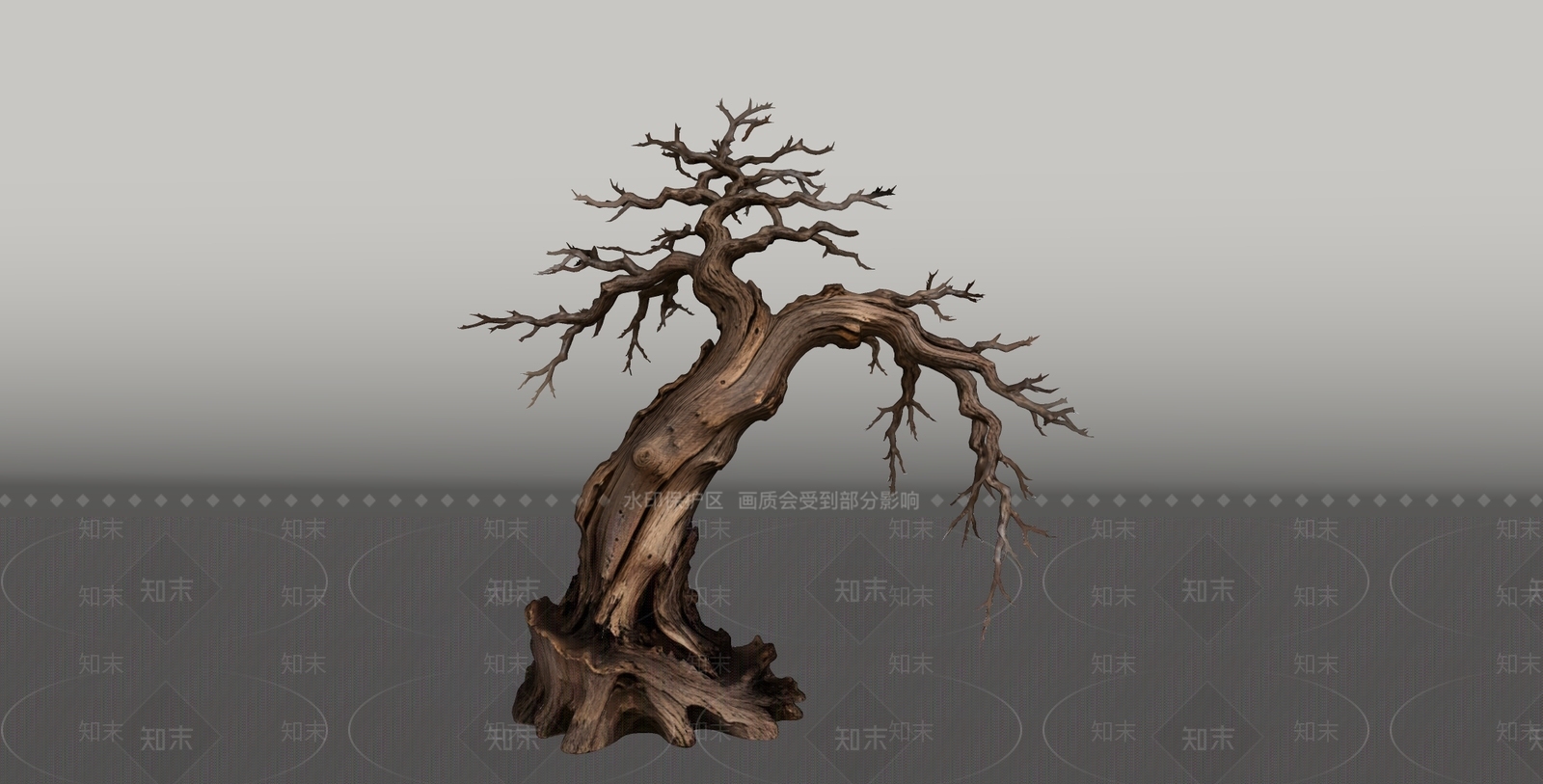 新中式雕塑摆件SU模型下载【ID:1234915450】