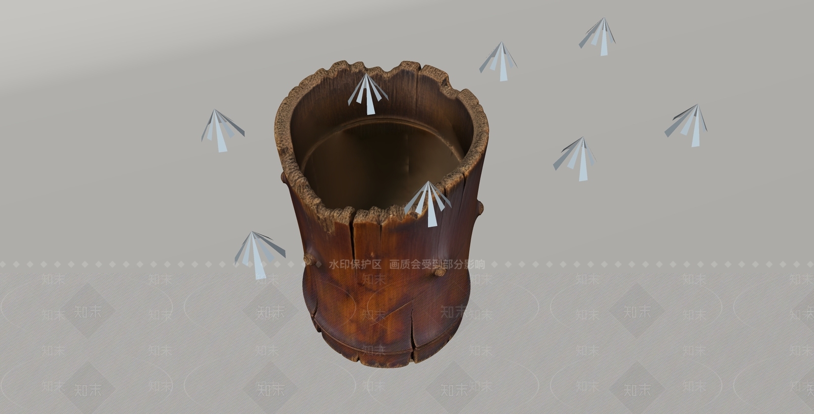 侘寂其他摆件SU模型下载【ID:1234917704】
