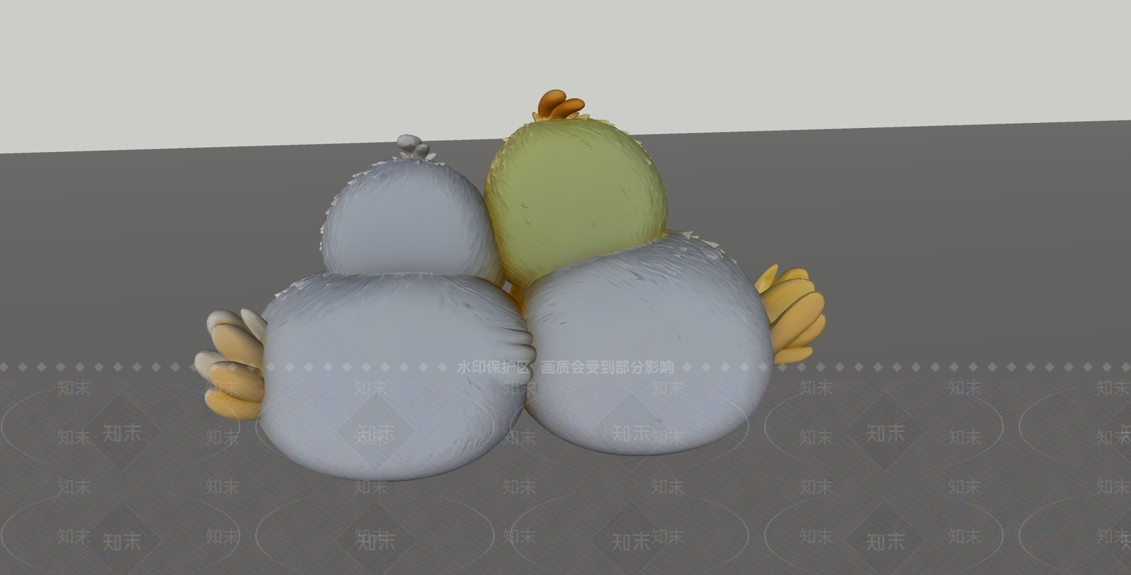 雕塑摆件SU模型下载【ID:1234918212】