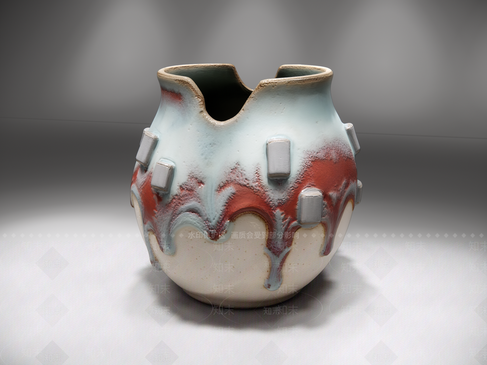 中式花瓶SU模型下载【ID:1234920536】