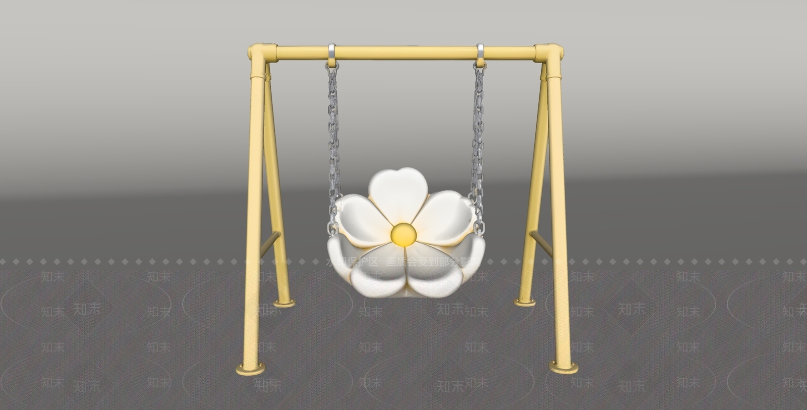 轻奢吊椅SU模型下载【ID:1234920964】
