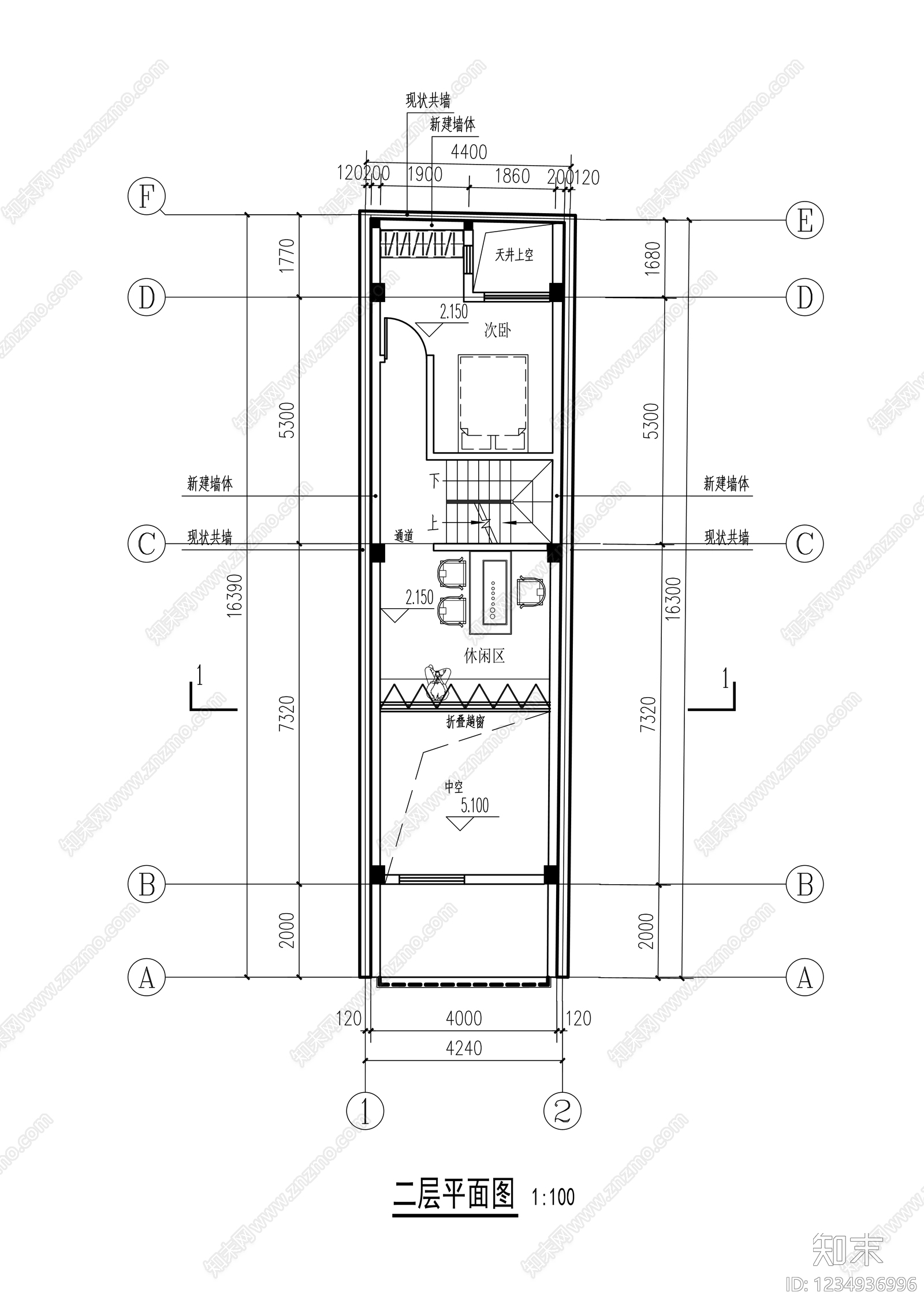 别墅cad施工图下载【ID:1234936996】