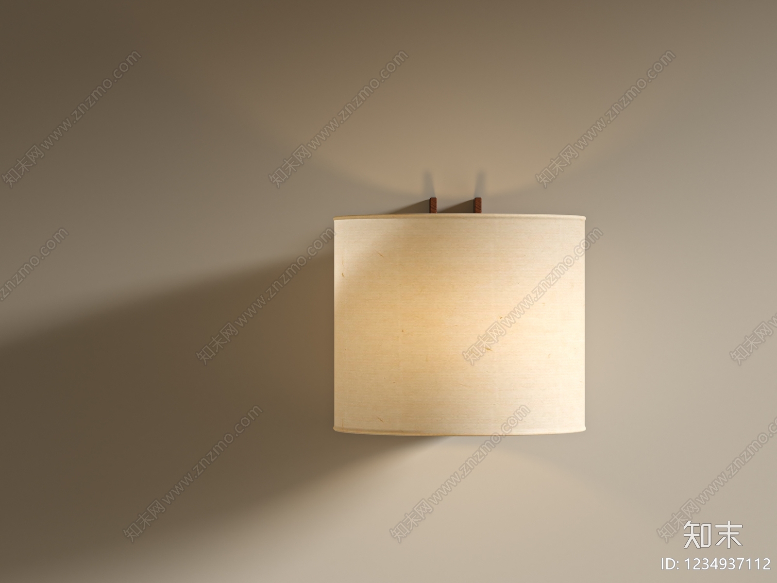 中古风床头壁灯SU模型下载【ID:1234937112】