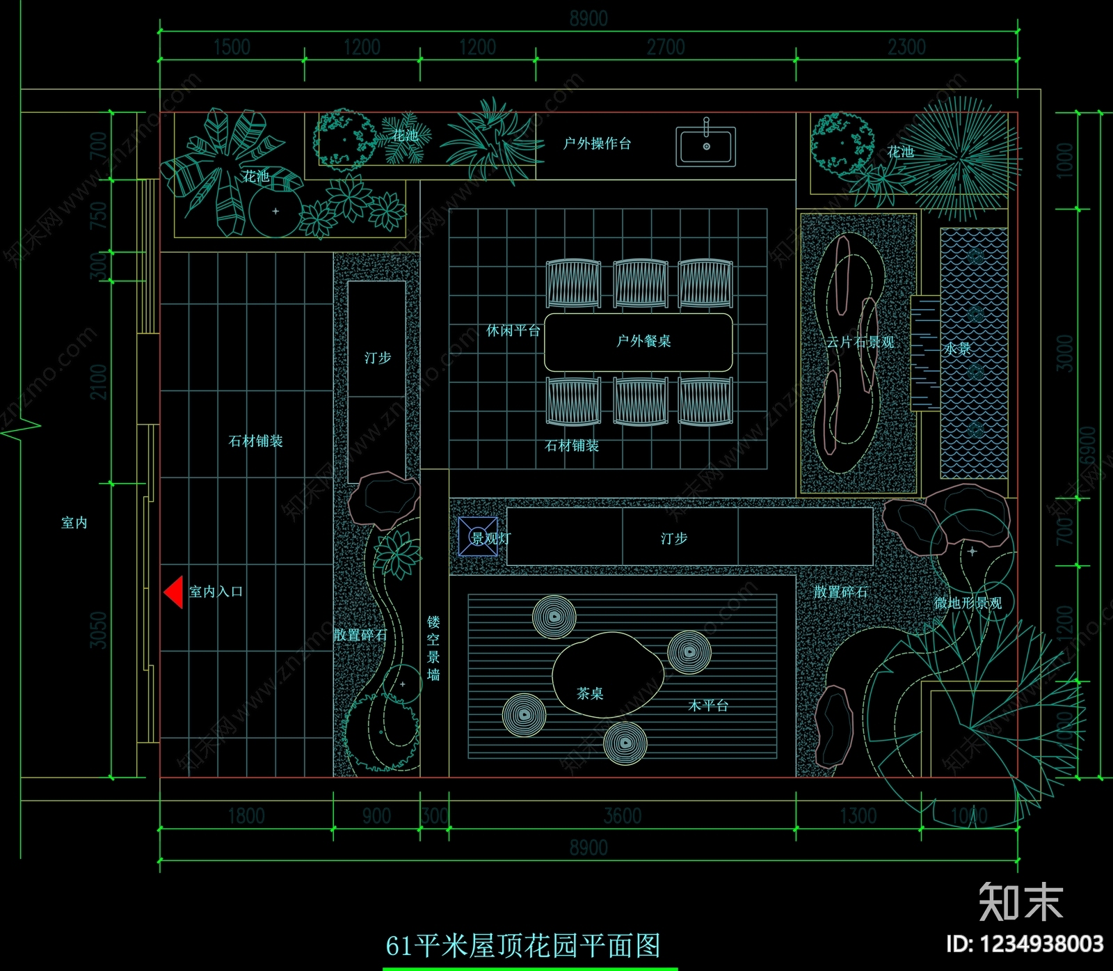 庭院CAD图纸