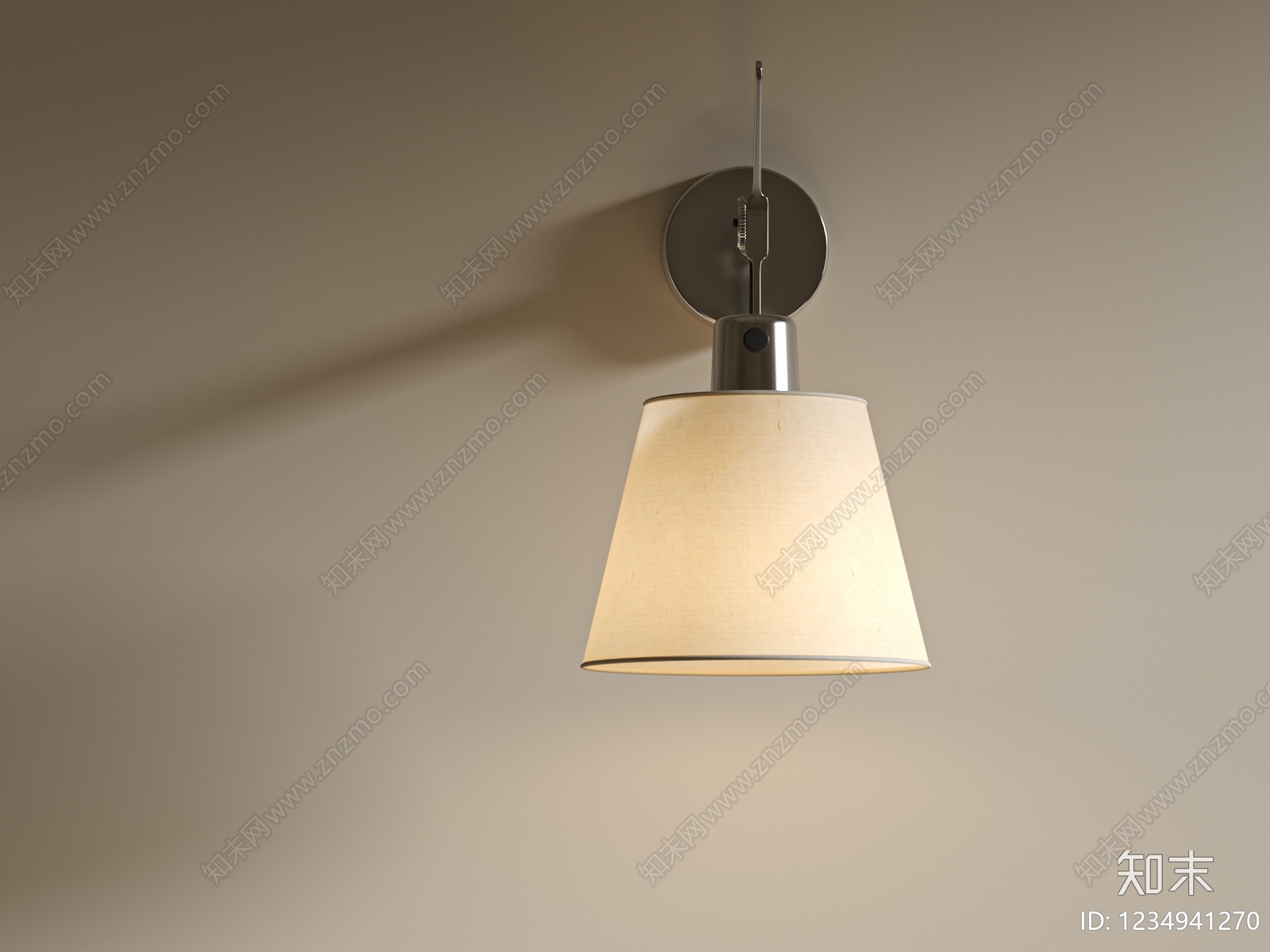 现代简约床头壁灯SU模型下载【ID:1234941270】