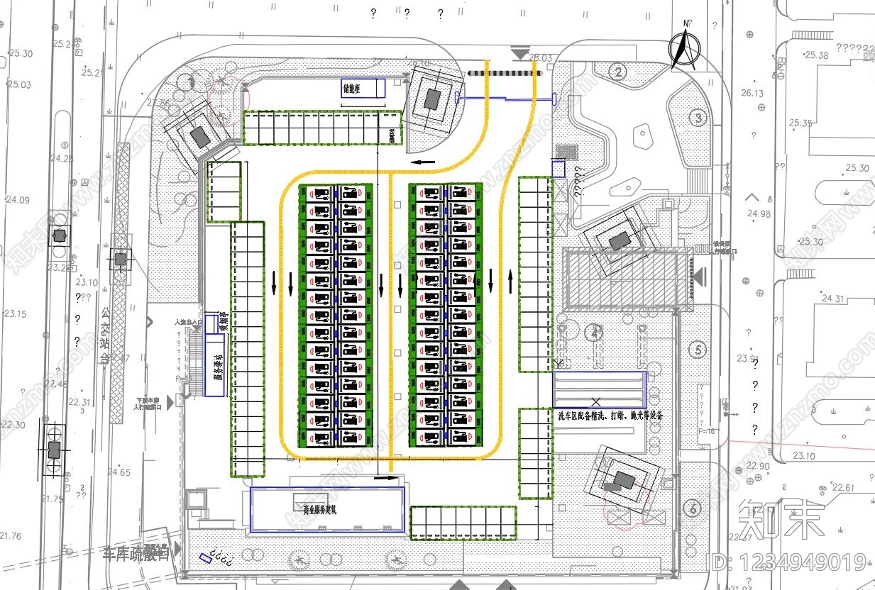 其他交通建筑cad施工图下载【ID:1234949019】