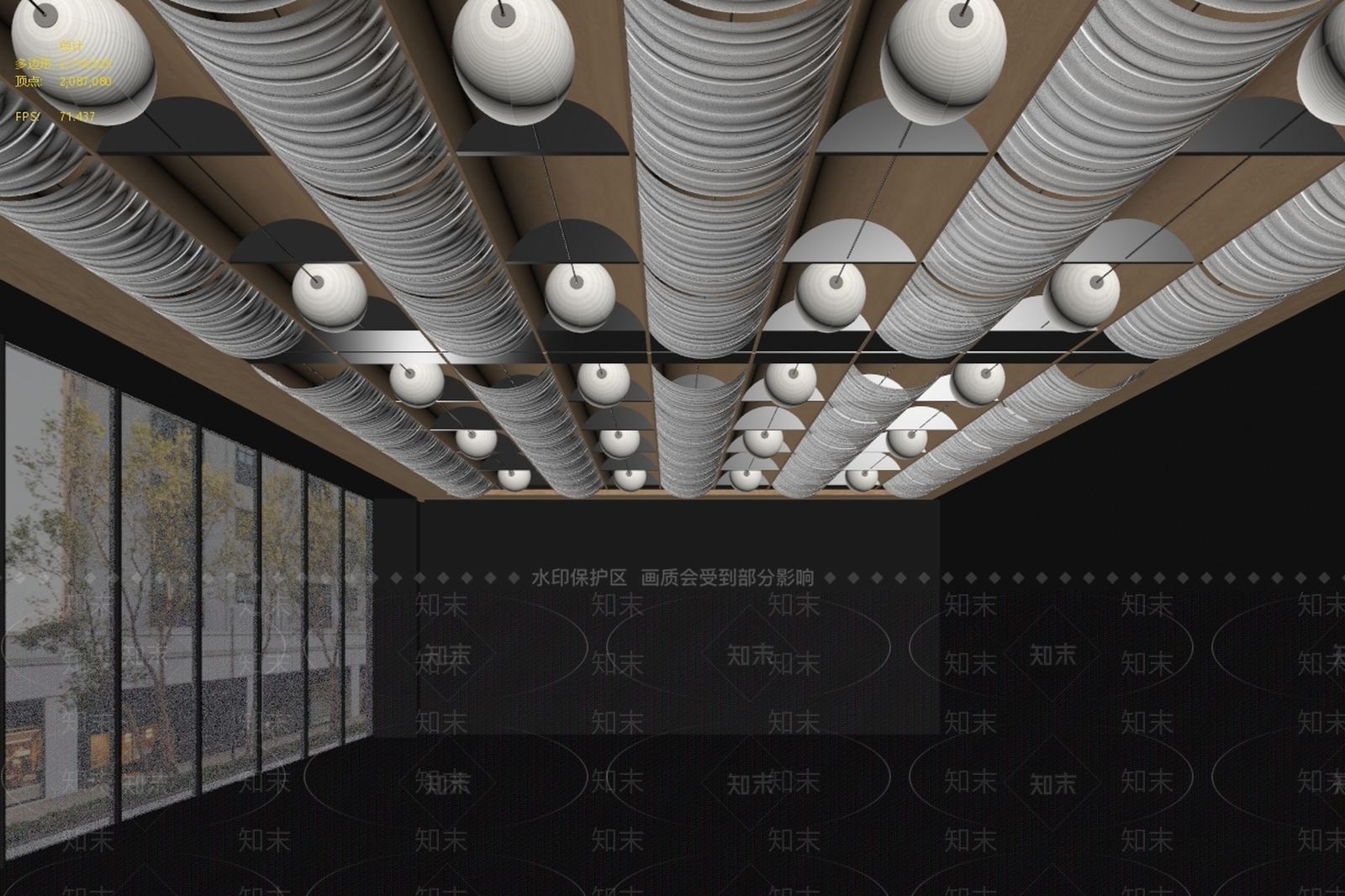 极简屋面大样3D模型下载【ID:1234949167】
