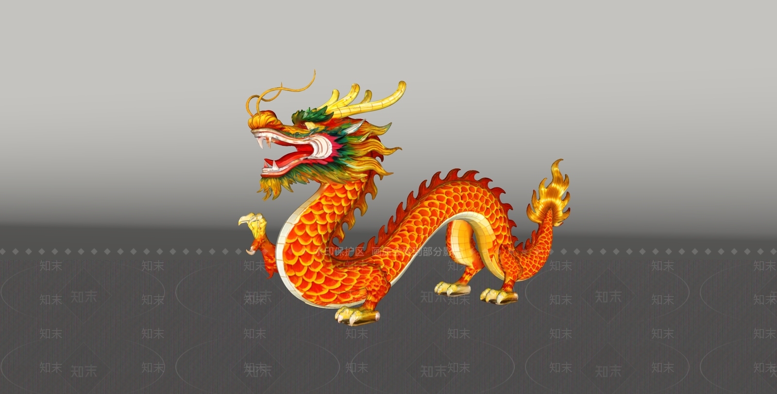 中式雕塑摆件SU模型下载【ID:1234987729】