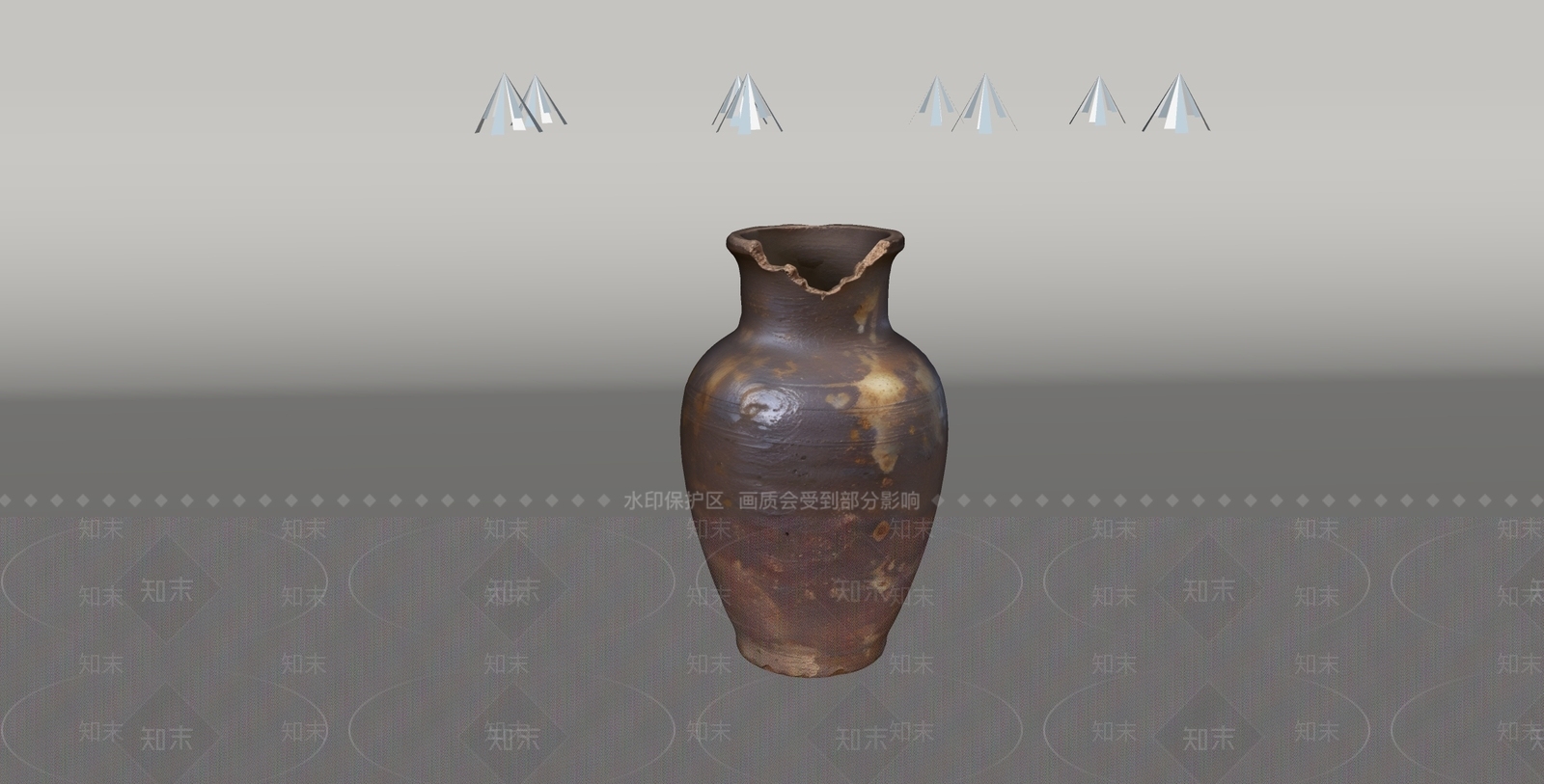 侘寂罐子SU模型下载【ID:1234990219】