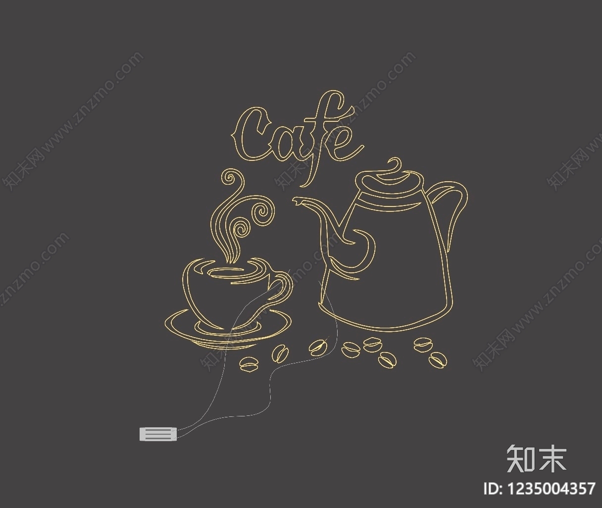 复古艺术装置SU模型下载【ID:1235004357】