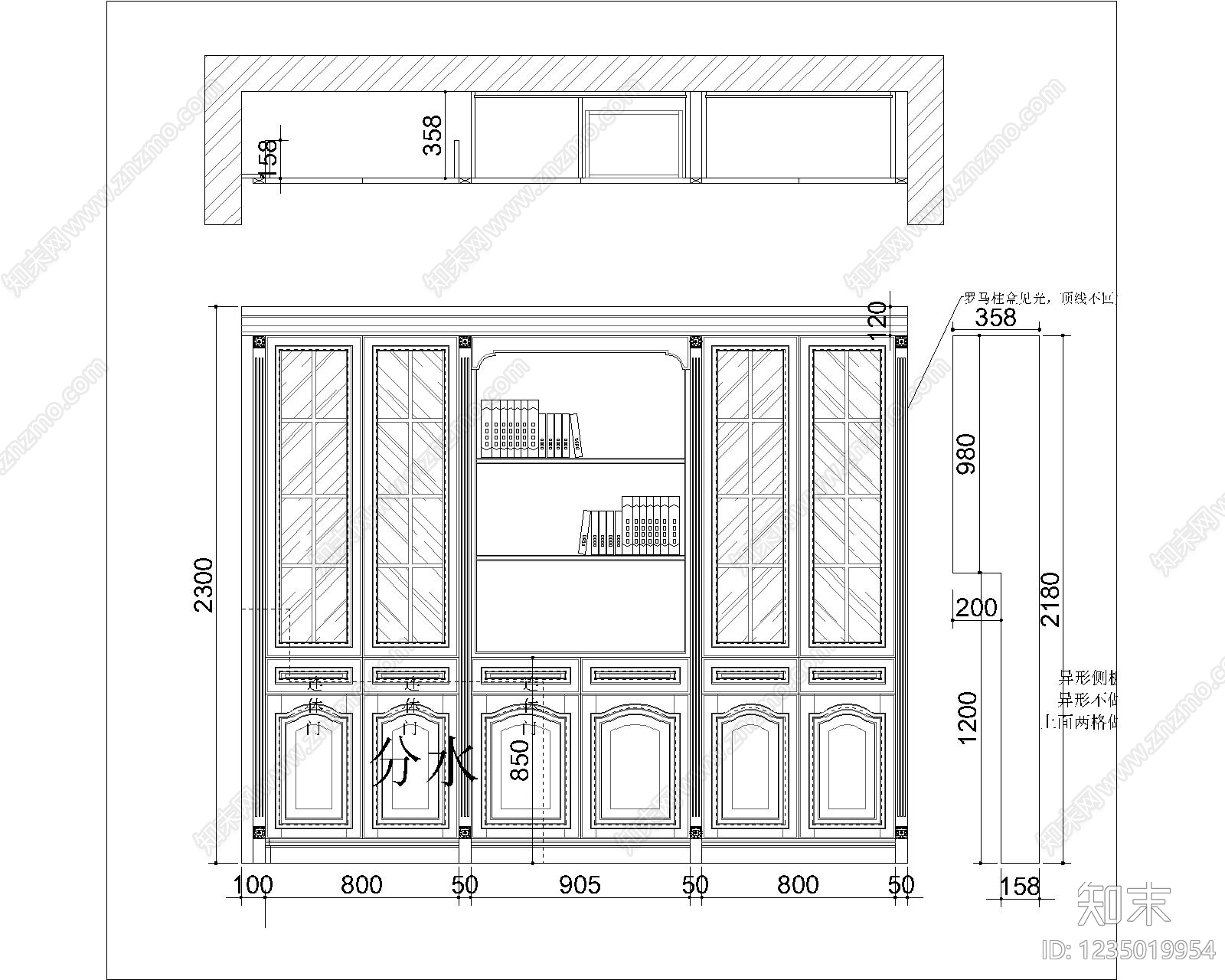 欧式家具图库CAD图纸