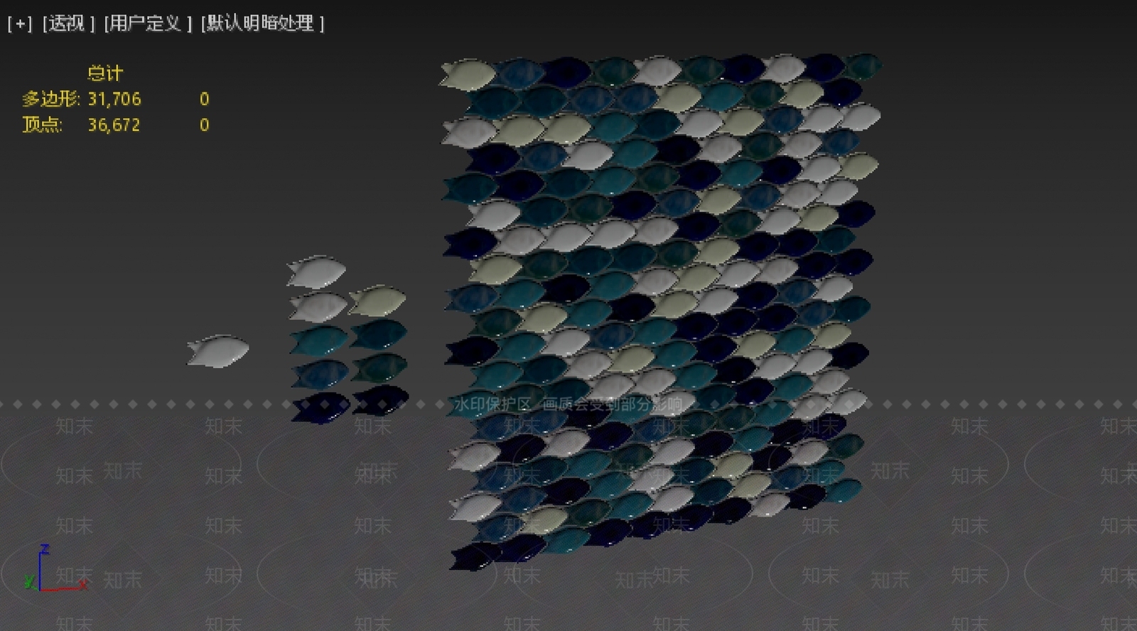 地中海其他墙面3D模型下载【ID:1235019913】