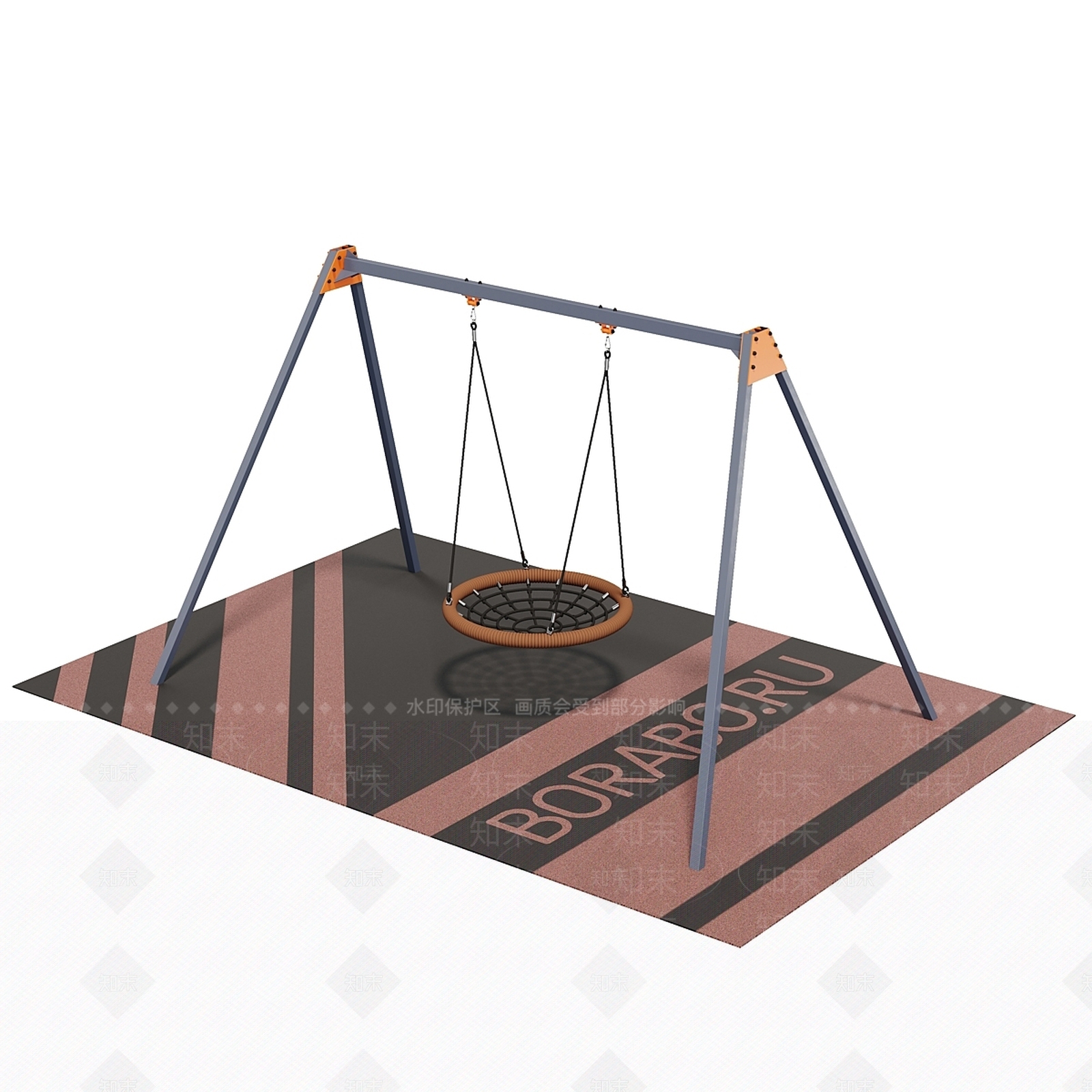 现代游乐设施3D模型下载【ID:1235020055】