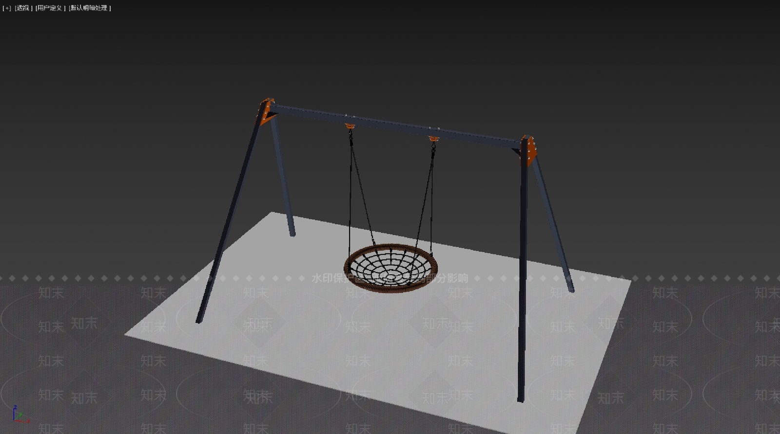 现代游乐设施3D模型下载【ID:1235020055】